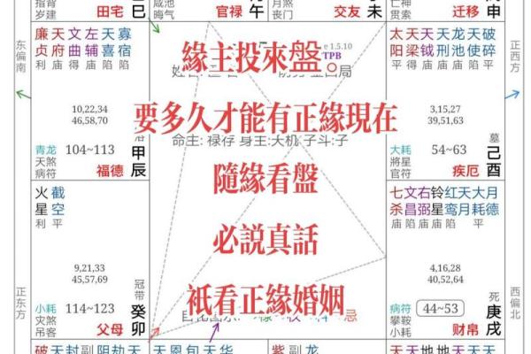 紫薇斗数与紫薇星盘