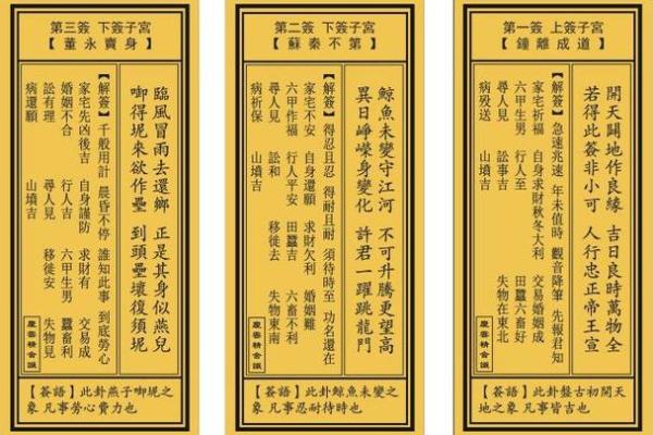 观音灵签第46签含义