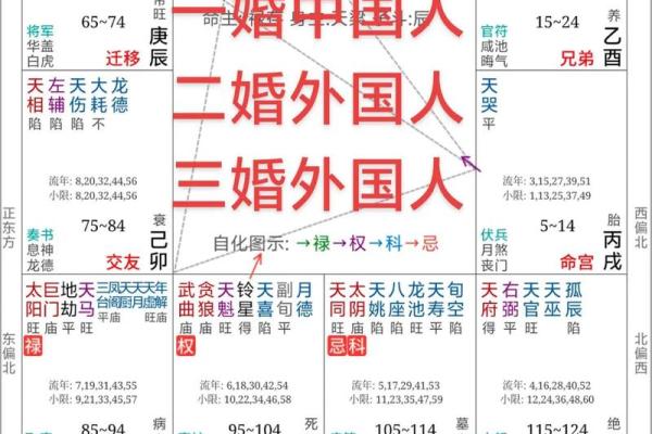 紫薇斗数大运和八字不一样