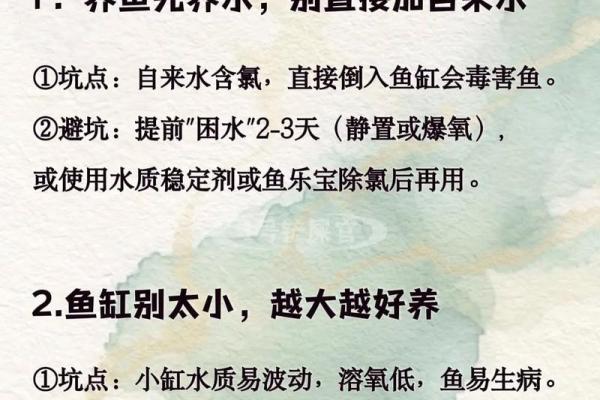 养鱼的喜忌：家庭养鱼风水讲究