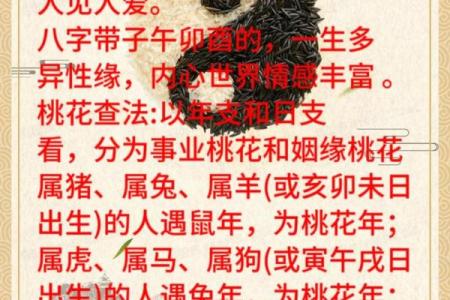 八字中有桃花什么意思