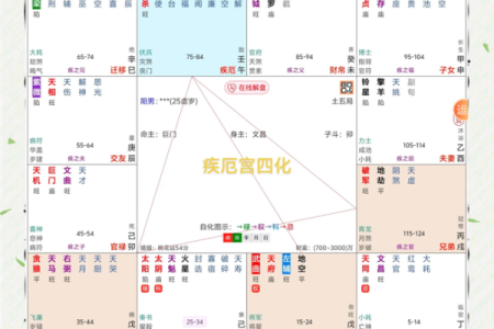 紫微斗数诸星落诸宫之：奴仆宫