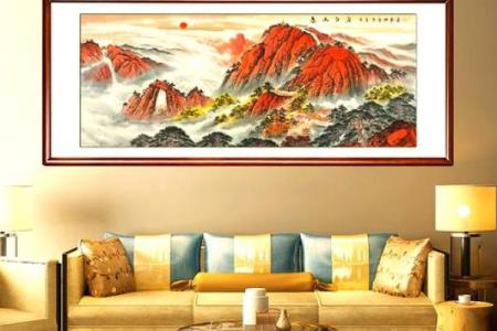 办公室风水挂画
