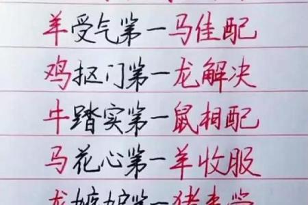 终于有人把“十二生肖夫妻配对表”，整理清楚了，收藏起来看看吧
