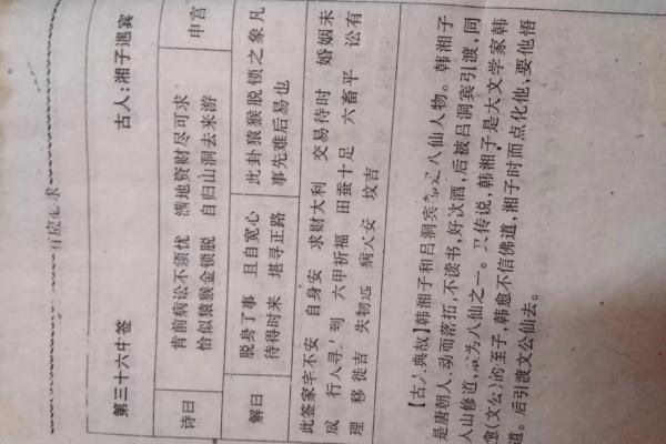 观音签姻缘贵人