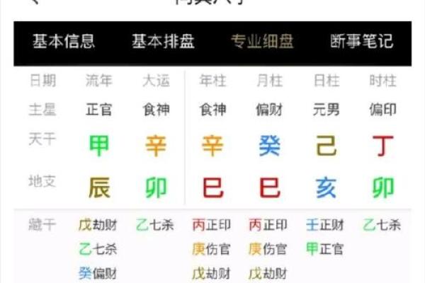 八字忌神查询器