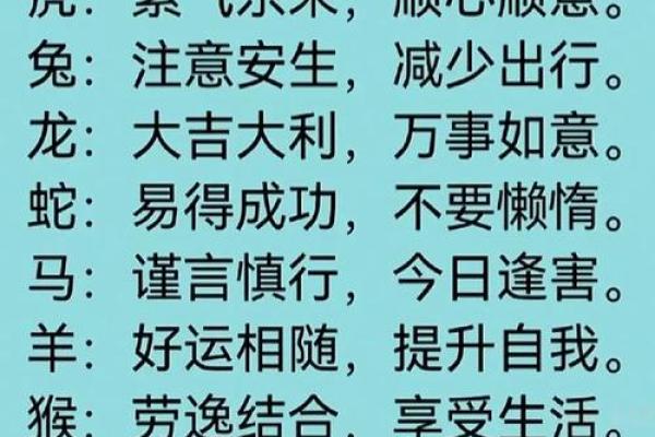 12生肖出行方位吉凶