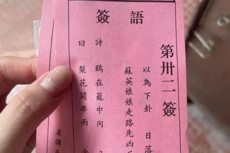 北帝灵签解析详解大全