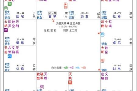 紫薇斗数迁移宫紫微