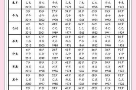91年属什么生肖多大 婚配表 配对 什么命