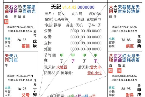 紫薇斗数命书测试