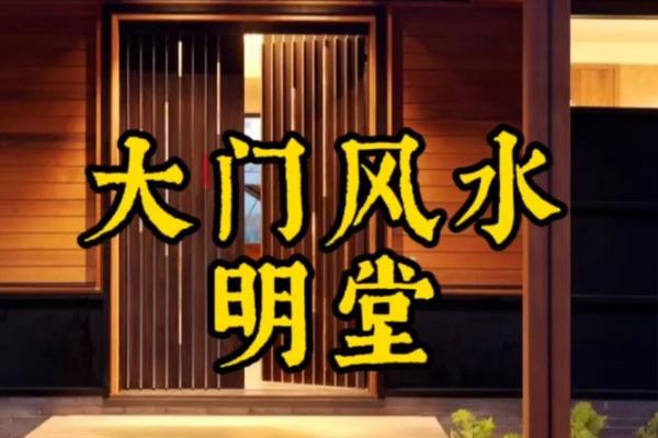 阳宅大门风水 阳宅大门风水大全