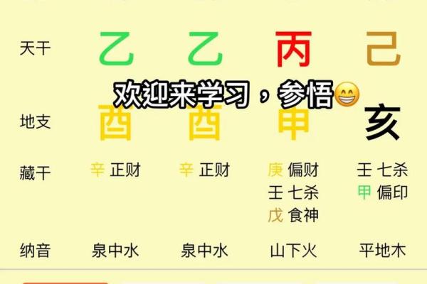 详解八字排盘