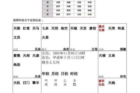 紫薇斗数看大限运势