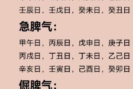 脾气暴躁的八字特征