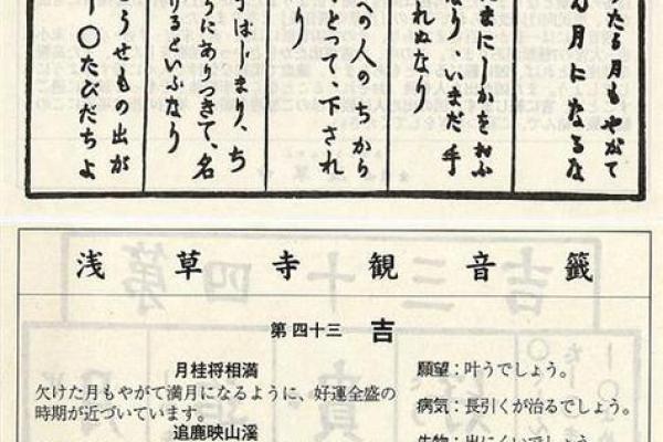 观音灵签第48签