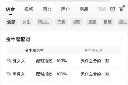 摩羯座和处女座配对指数