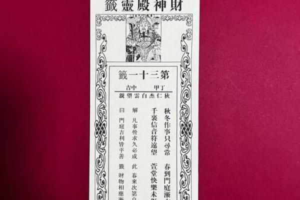 观音灵签38签解签考试