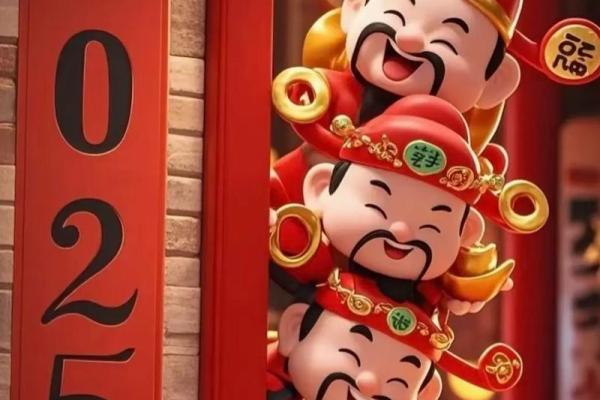 迎财神放鞭炮