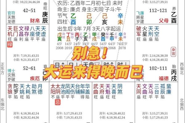 紫薇斗数与八字信息相通