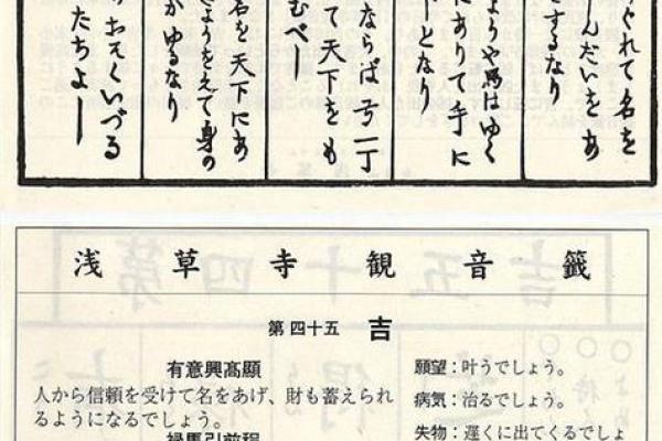 观世音灵签求第四十一