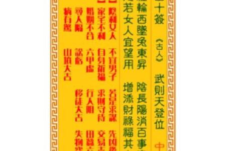 观音灵签第37签详解