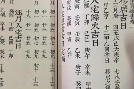 手抄本专门看日子书 教你怎么选择入宅吉日