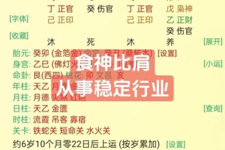 八字-食神总论