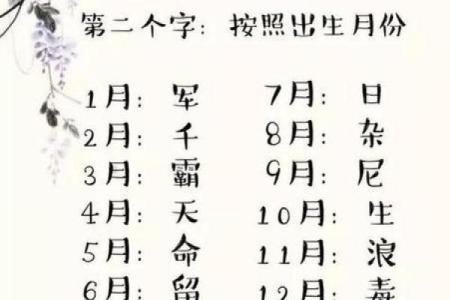 生辰八字其名