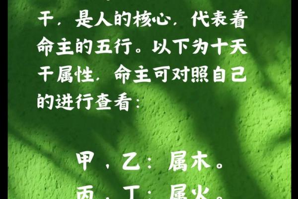 生辰八字属性