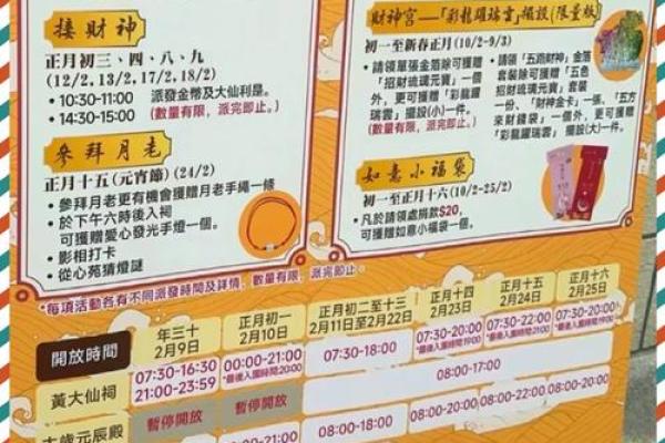 黄大仙54签解签
