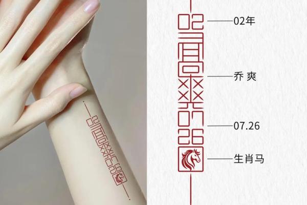 纹身与八字
