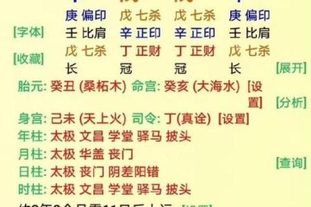 出生时辰算命,出生年月日命运对照表
