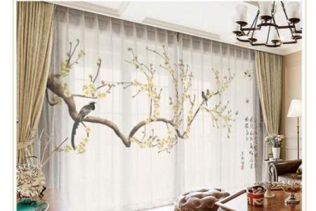 窗帘风水_卧室可以挂山水窗帘吗
