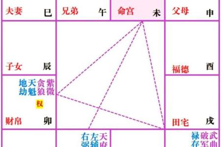 紫微斗数之天干四化