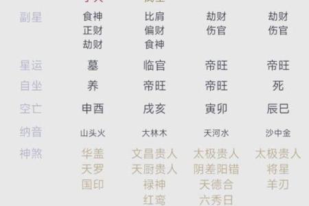 四柱八字命理命运实用详解