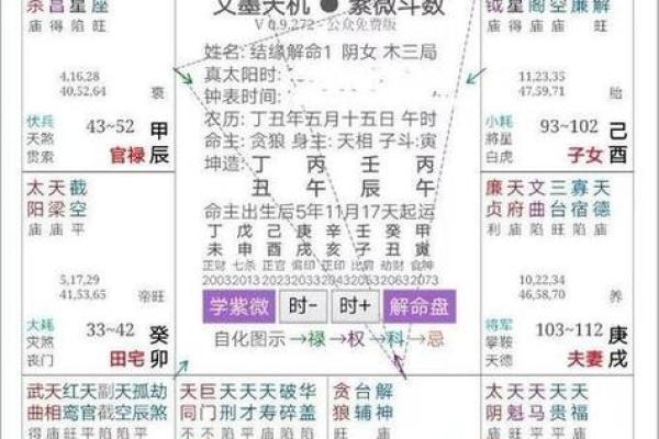 紫薇斗数命宫主星是什么