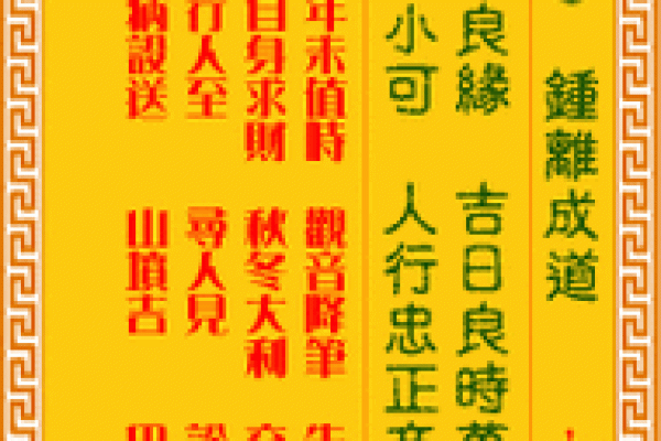找一下观音菩萨灵签