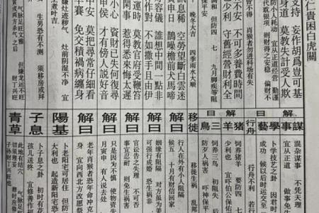 北帝感应灵签全解二十六签