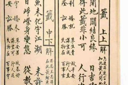 观音灵签100签是什么意思