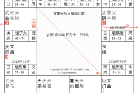 名人紫薇斗数赏析