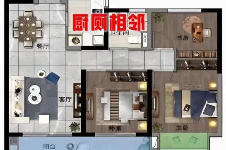 详解：五种合理的厨房风水布局