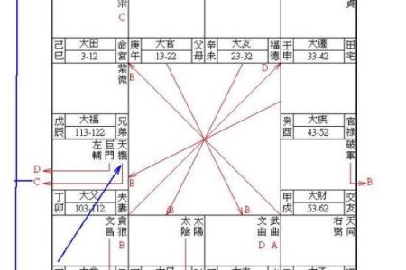紫薇斗数鬼门