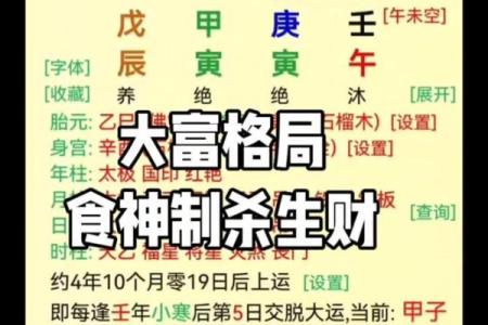 八字命理解析八字格局