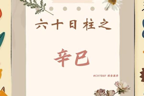 辛巳日柱出生男女八字命运