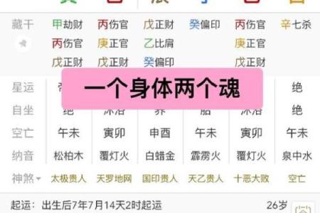 八字克母