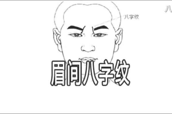 八字眉男生面相
