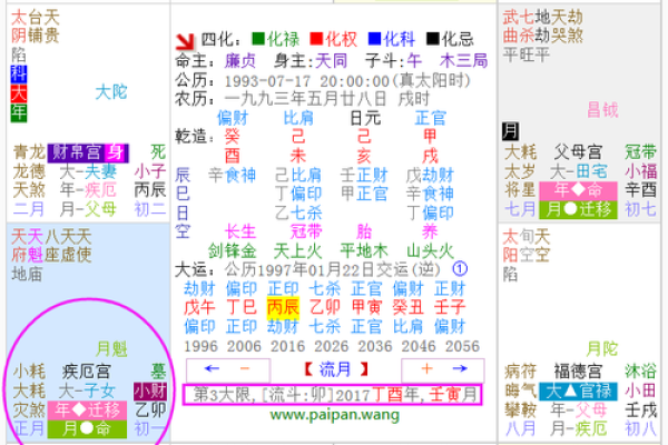 紫薇斗数查流年