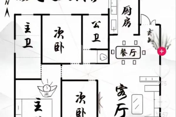 房子风水户型布局设计方案