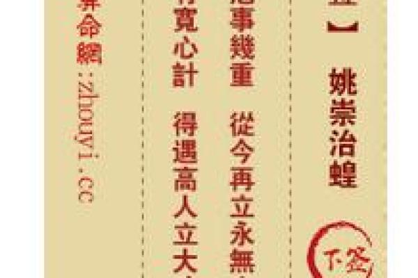 观音灵签五十第